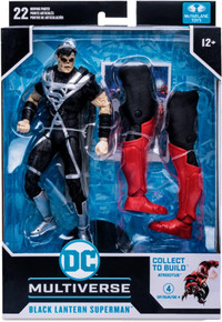 DC Multiverse Blackest Night Black Lantern Superman