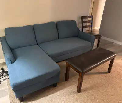 A couch for sale, View more