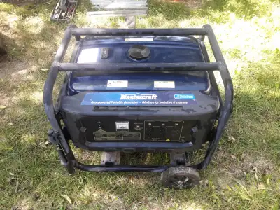 Moving sale over / Mastercraft generator / specs see pictures please
