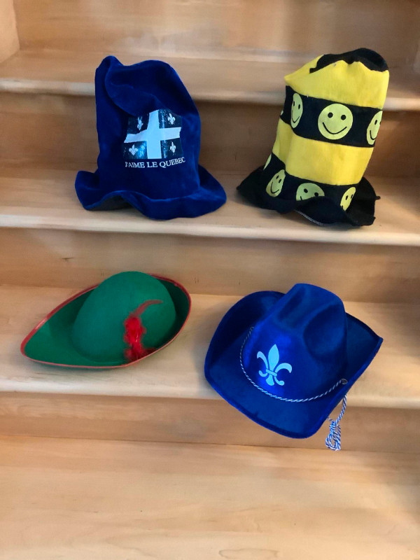 Chapeaux divers | Costumes | Ville de Québec | Kijiji