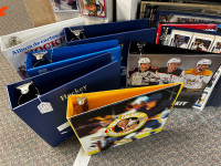 Sports Cards Hockey Baseball OLD SCHOOL Binders Booth 263