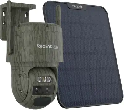 NEW REOLINK 4K Cellular Security Camera 3G/4G LTE Solar 360 View, View more
