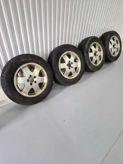 4 mags 16" volvo pneus fini de xc70 2004, 5 x 108, 65.1 center bore
