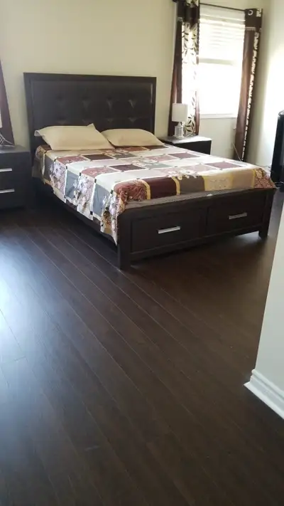 Master bedroom for rent includes washroom, walk in closet, internet and utilities. For more informat...