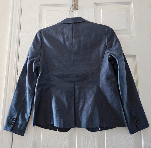 Women's blazer (Loft). Dark Gray.  Size 0 Petites in Women's - Tops & Outerwear in City of Toronto - Image 2