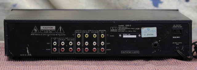 ADC Audio Equalizer - Video Processor - Video Sound Shaper VSS-2 in Stereo Systems & Home Theatre in St. Catharines - Image 2