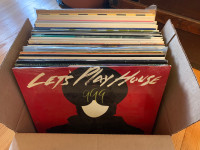 Lot of 50 1990s, early 2000s  House, Club, and Dance 12” Records