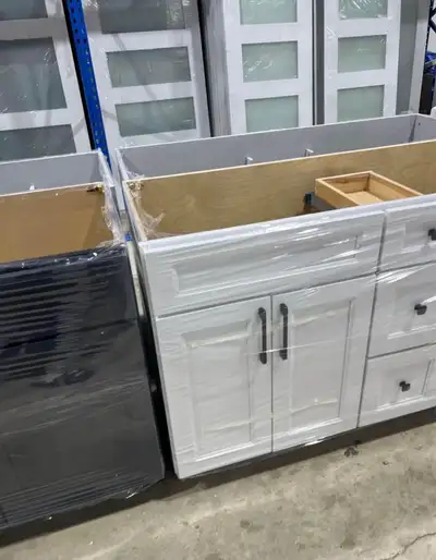 Vanities for Washrooms with Quartz countertops , View more