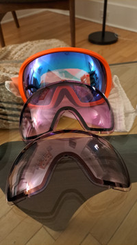 POC Ski racing goggles 3 lenses incl. night $200 - U8, U10, U12