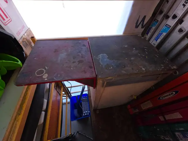 4 Steel Drawers Wood Bench Tool Cabinet With Lock And Key in Tool Storage & Benches in Windsor Region - Image 8