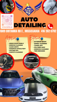Professional detailing for vehicles/trucks/industrial machines
