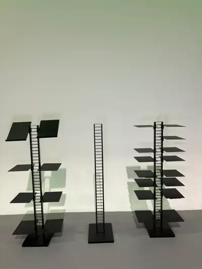 ADJUSTABLE METAL STANDING DISPLAYS – FLEXIBLE SHELVING, View more