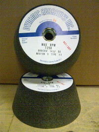 5'' Dia. Type 11 Silicon Carbide Grinding Wheel (Medium)