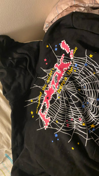 (S) Spider hoodie designer