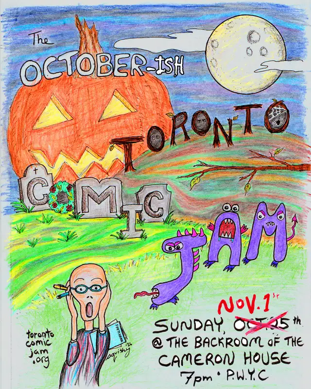 The October-ish Halloween Hangover Comic Jam597784929733201924