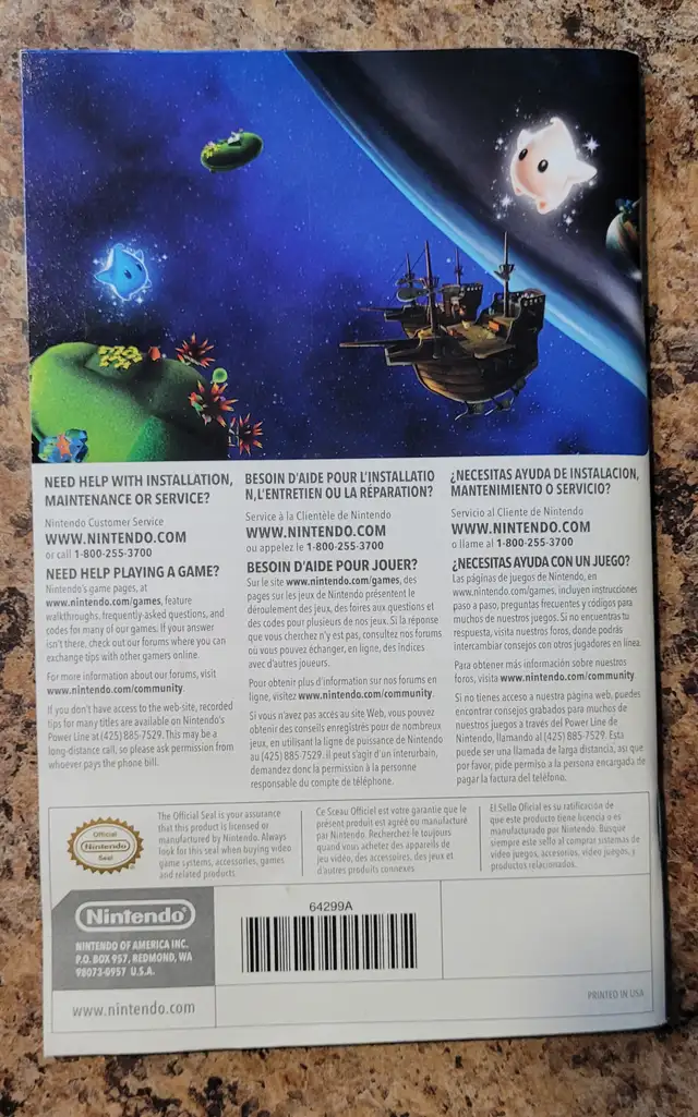 Super Mario Galaxy for Nintendo Wii Complete in Nintendo Wii in Hamilton - Image 5