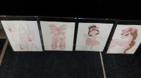 SALE! Ballerina 8x10 unframed prints set of 4 at Act 1 Chatham