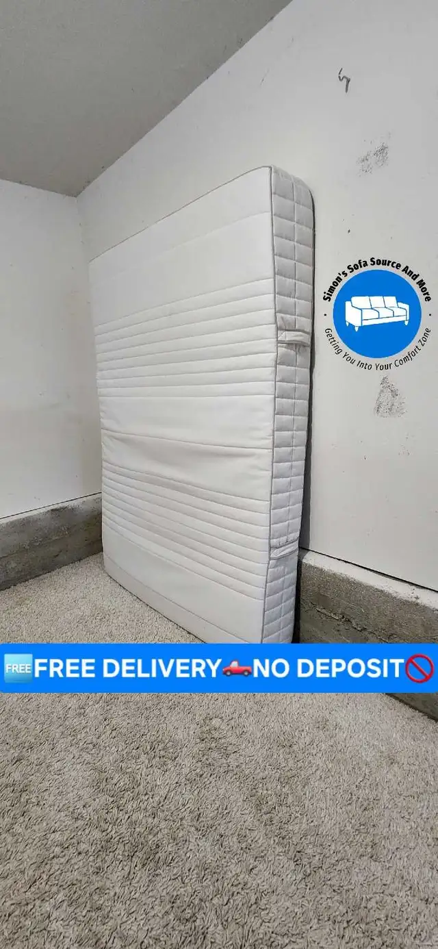 FREE DELIVERY Ikea Myrbacka Double/Full/Standard Size Mattress in Beds & Mattresses in Vancouver - Image 2