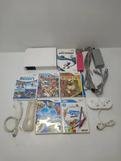 Nintendo Wii Family Bundle RVL-001 Console, Games Accessories, View more