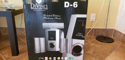 Stereo 5.1 surround 1200w total power with sub new in box, View more