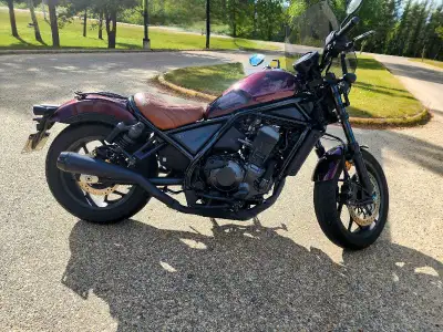 2021 Honda rebel 1100 10500km Not riding it as much as I thought i would. Fun, peppy and fast bike,...