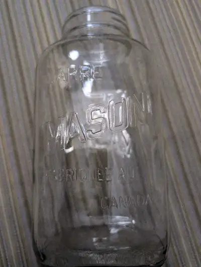 Mason Glass Canning Jar 64 oz/1.89 litre, View more
