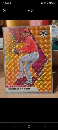 MLB Card- Shohei Ohtani #179 Orange Reactive Prizm