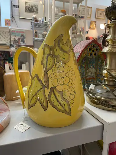 Grand Pichet Céramique 1979 Tall Ceramic Pitcher, View more