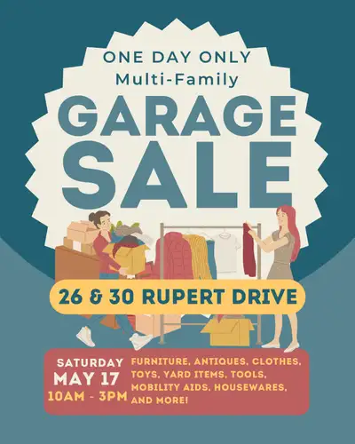 Multi-Family Garage Sale, View more