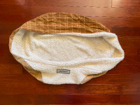 Replacement Cover for Oval Dog Bed (24”x18”x7”)