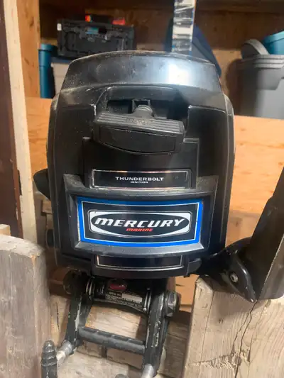 7.5 Mercury 2 stroke outboard motor. Was running last year. Needs a tune up. Compression good, spark...