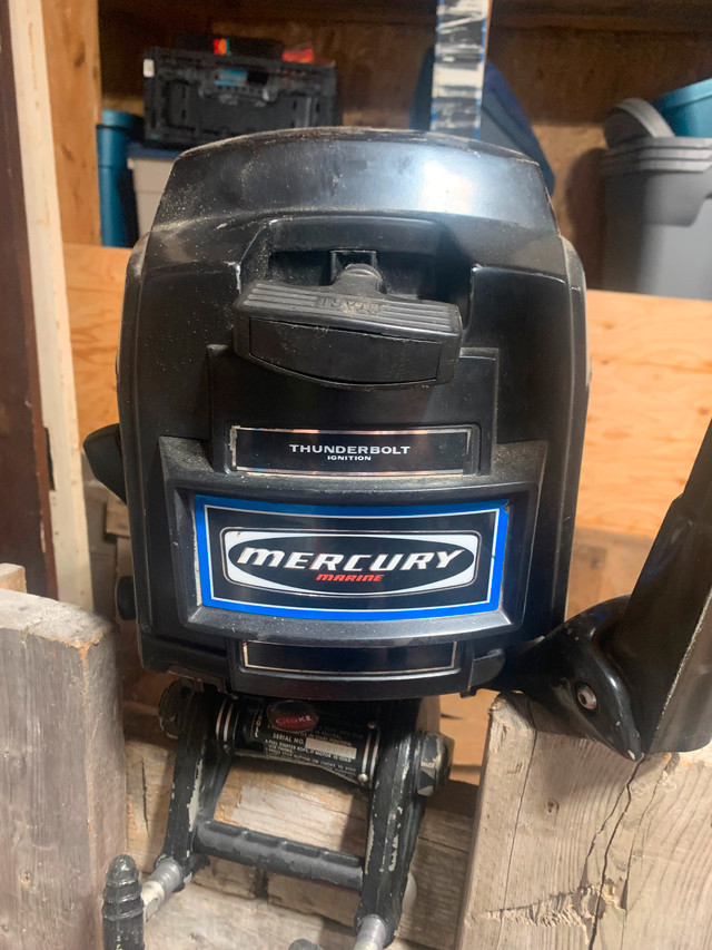 7.5 mercury outboard motor. Early 1970’s.  Good condition. in Powerboats & Motorboats in Muskoka