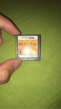 Jeux Nintendo DS - Brain Âge (15$)