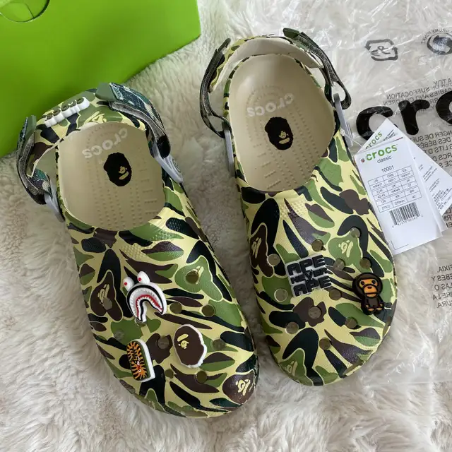 Crocs x Bape Shoes Brand New w Tags in Men's in City of Toronto - Image 3