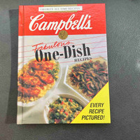 Campbell's Fabulous One-Dish Recipes Hard Cover Book 1992