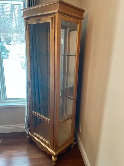 Glass Shelving Unit with Light, View more