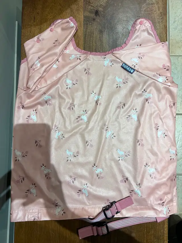 2 Sets Bibado Coverall Weaning Bib, Long Sleeve, 6-36 Months