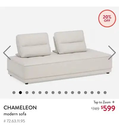 CHAMELEON SOFA, View more