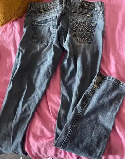vintage 2010’s low rise guess jeans, View more