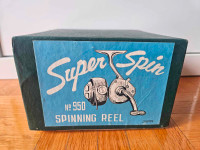 Vintage No. 950 Super Spin Spinning Reel