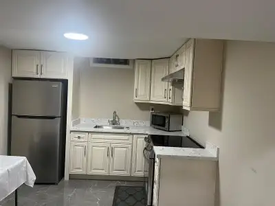 Newly renovated 2BDRM Basement  with separate entrance & laundry