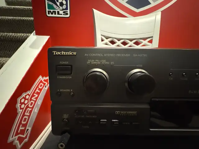 Technics SA-AX720 AV Control Stereo Receiver in Stereo Systems & Home Theatre in Markham / York Region - Image 2