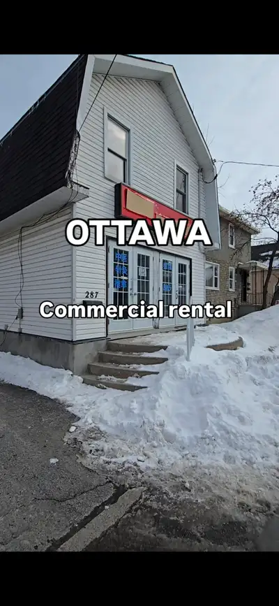 Approx. 600 sq ft commercial unit over two levels (300 sq ft main floor + 300 sq ft basement). Recen...