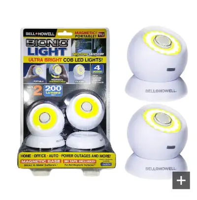 Bionic motion activated light qty -1, View more