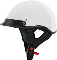 Cruiser Half face Helmet-- Casque Demi pour Moto