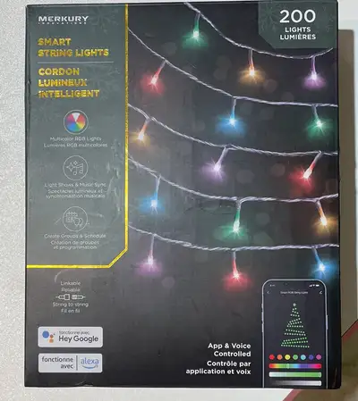 Merkury innovations Smart String 200 Lights, View more