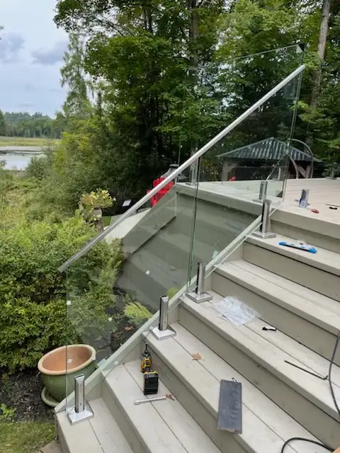 frameless glass railing @lowest cost62863718632962124
