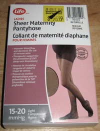 NEW Ladies Sheer Maternity Medical Compression Pantyhose/Socks