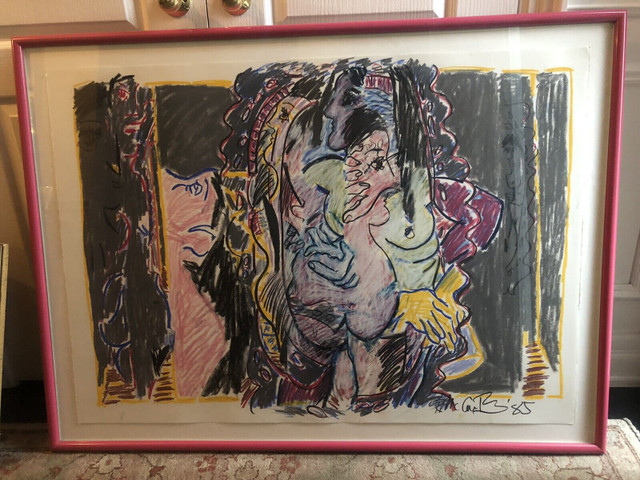 Listed Artist Rick McCarthy Abstract Painting in Arts & Collectibles in Markham / York Region - Image 4
