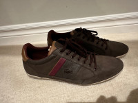Lacoste Shoes - Men size 10 brown